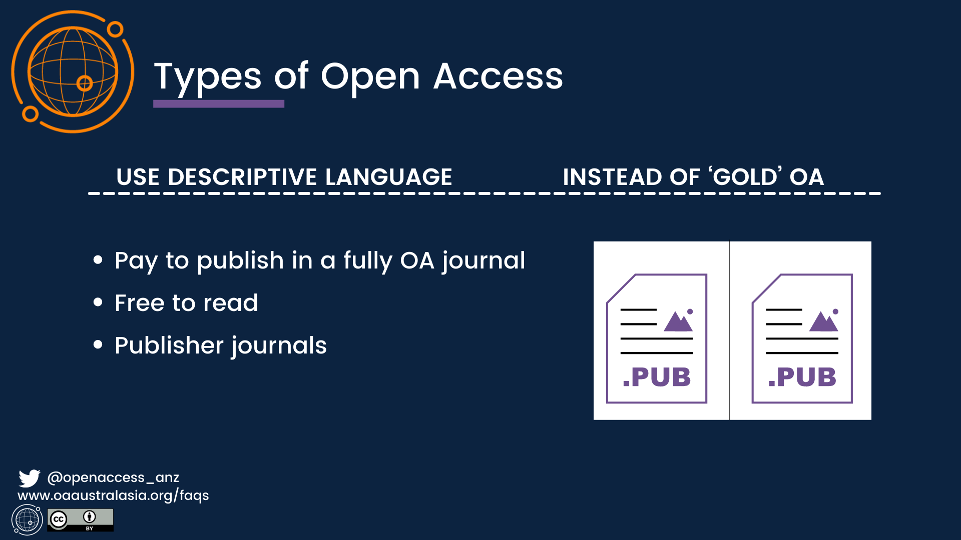 Graphic - real open access is